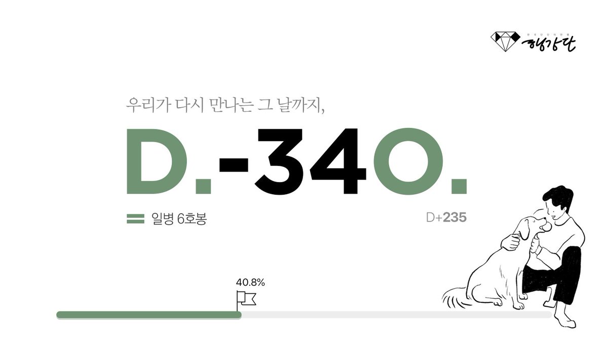 doh_dandan's tweet photo. 📆도경수 일병, 전역까지 D-340

3월이 되면 우리 됴일병이 상병으로 진급한다는 사실, 모두 알고 계셨나요? 어느덧 6호봉이 된 됴일병, 복무일도 벌써 40%를 지났는데요, 열심히 복무 중인 경수를 따라 남은 2월도 단단이들 화이팅해요!❤️

#도경수 #디오 #DO (D.O.) #DohKyungSoo #EXO 
@weareoneEXO https://t.co/UF81zC8g9l