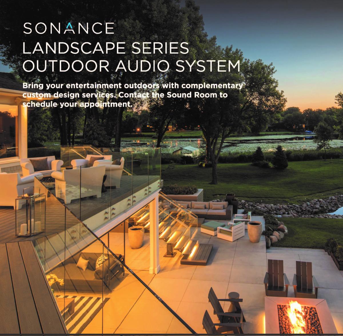 Spring is just around the corner, and it's time to get ready for entertaining outdoors again. Landscape systems provide even sound level coverage over a large area without being too loud or too quiet depending on where you're standing or if you're in the pool.