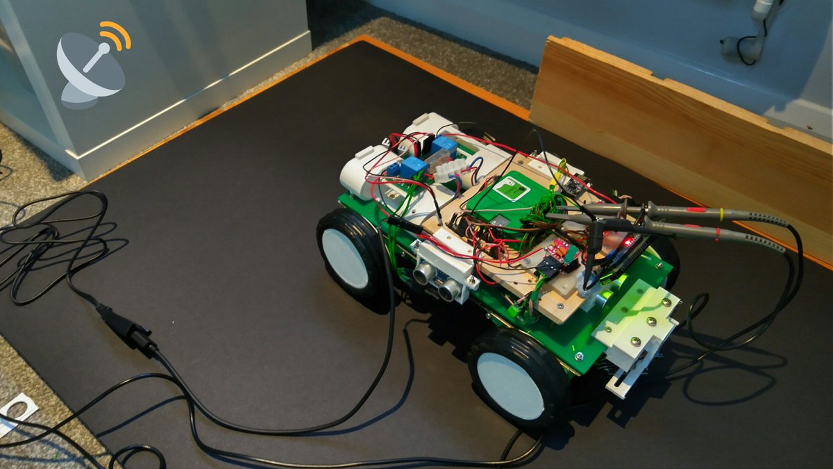 OtterRobotics's tweet photo. #PiWars robot testing, debugging and sensor programming in progress. 💻 https://t.co/JmY4RxtIek