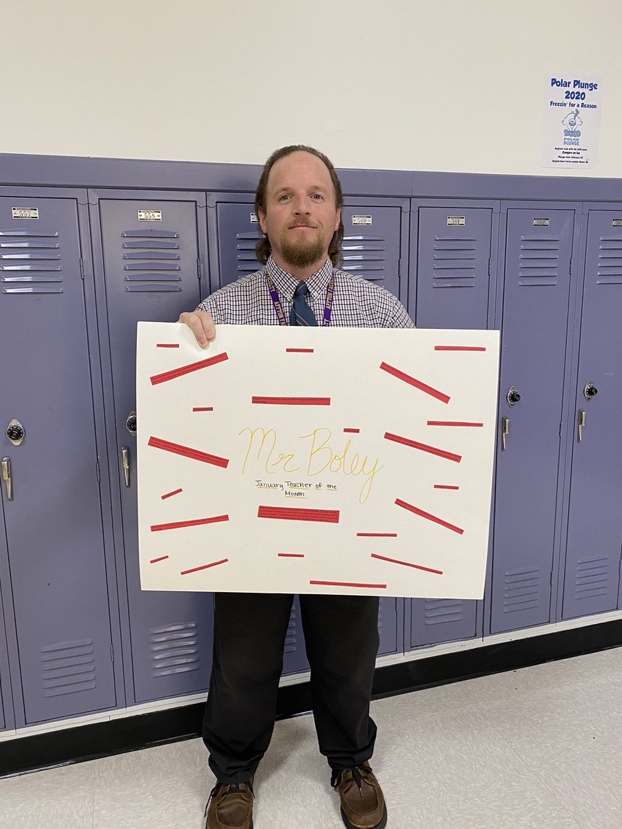 taylor_friend13's tweet photo. Want to congratulate these three teachers for being the teacher of the months!  Everyone thanks you for what you do in the school! https://t.co/0nvXEWXRqR