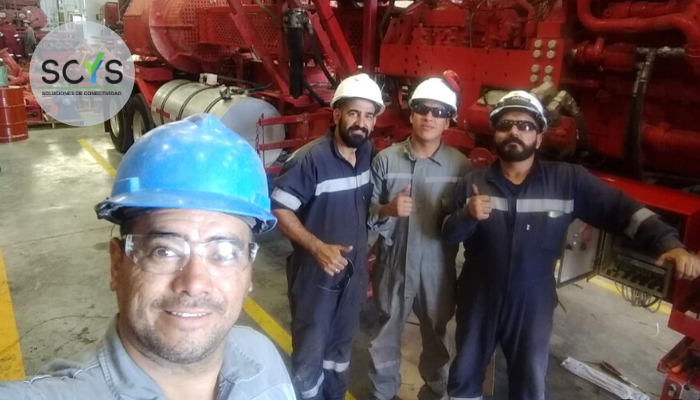 ScysArg's tweet photo. Obras en Halliburton: 4 bombas terminadas. Instalación de Kit SKF para lecturas de vibraciones. https://t.co/bdz8WBfy7v