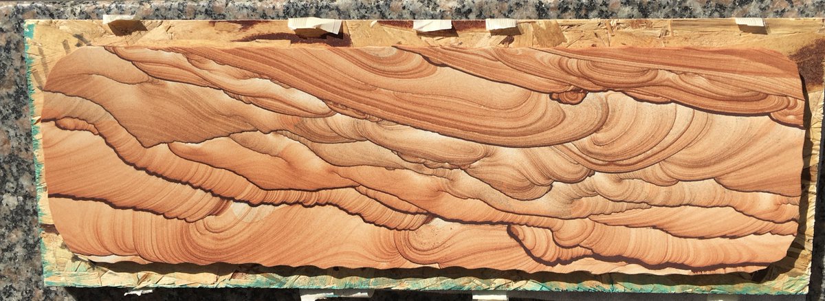 My awesome grad students got me this sandstone artwork for my b-day! Excited to hang this on my office wall.