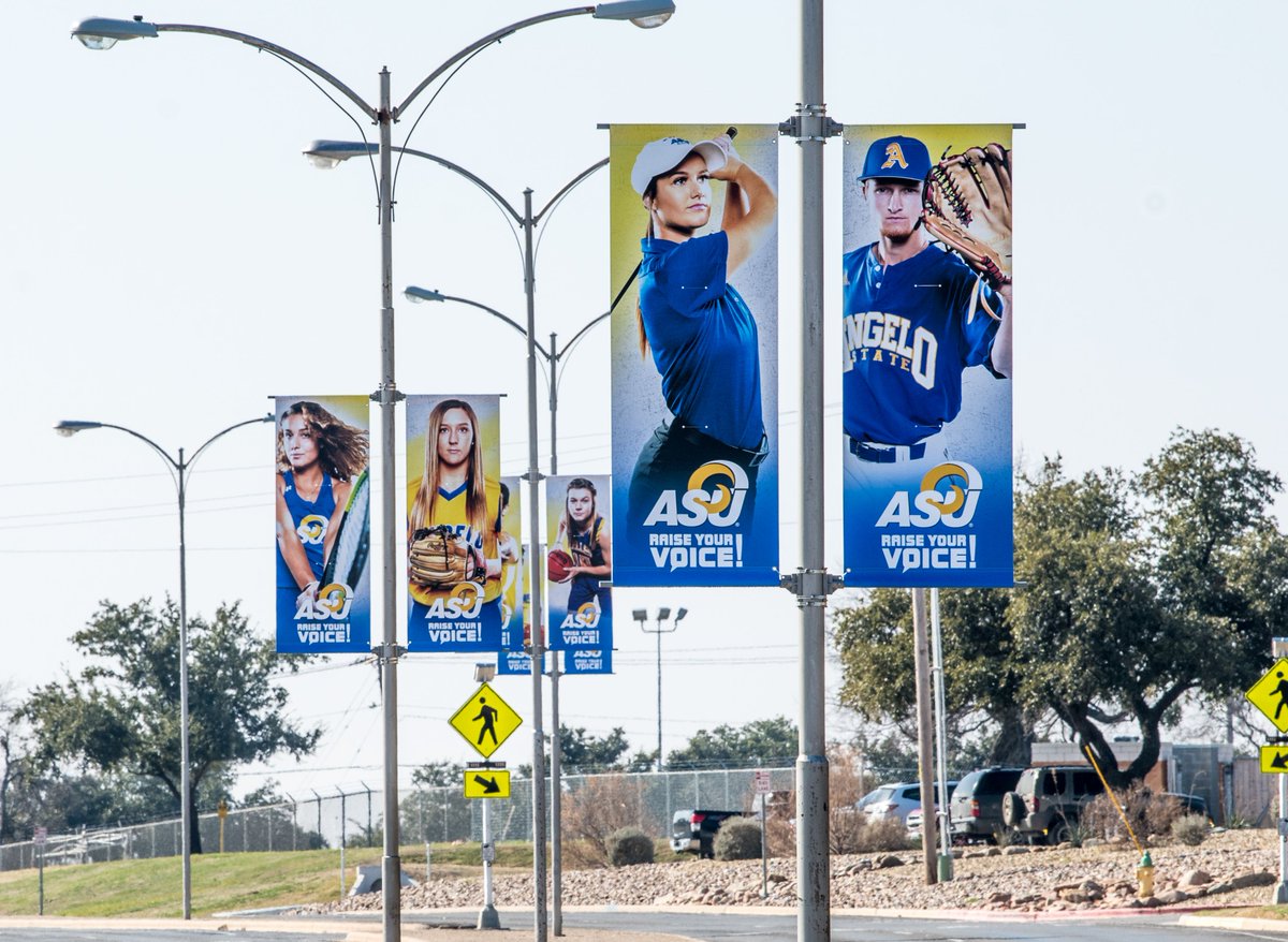 AngeloState's tweet photo. Jackson Street's new look is ๐ฅ๐ฅ๐ฅ! #AngeloState #RamFam https://t.co/VmvtUOd4KC