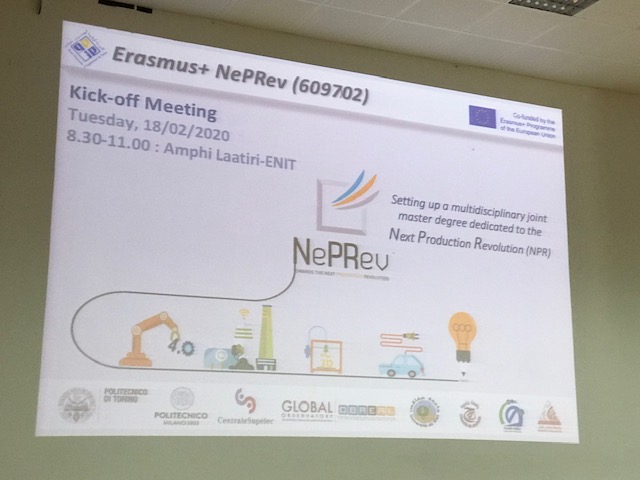 TIMEAssociation's tweet photo. Great pleasure to be in ENIT (Tunis)to share #TIMEAssociation’s best practices. Obj. is to set up a #jointmaster degree in Next Production Revolution, focusing on the training of researchers & experts. @PoliTOnews @ENIT #Engineering #innovation #energy https://t.co/yMCJL3YATE