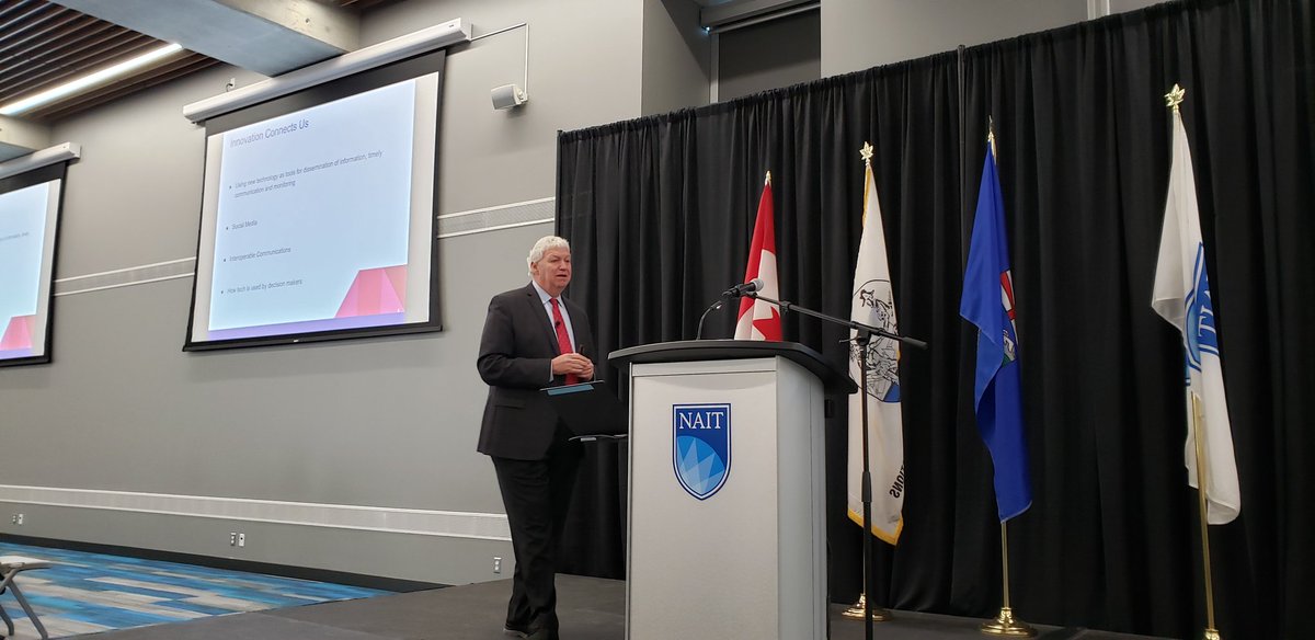 Hack2Normal's tweet image. Opening keynote at #EMSS20 Richard Serino on the importance of getting current info to key decision makers in a disaster.