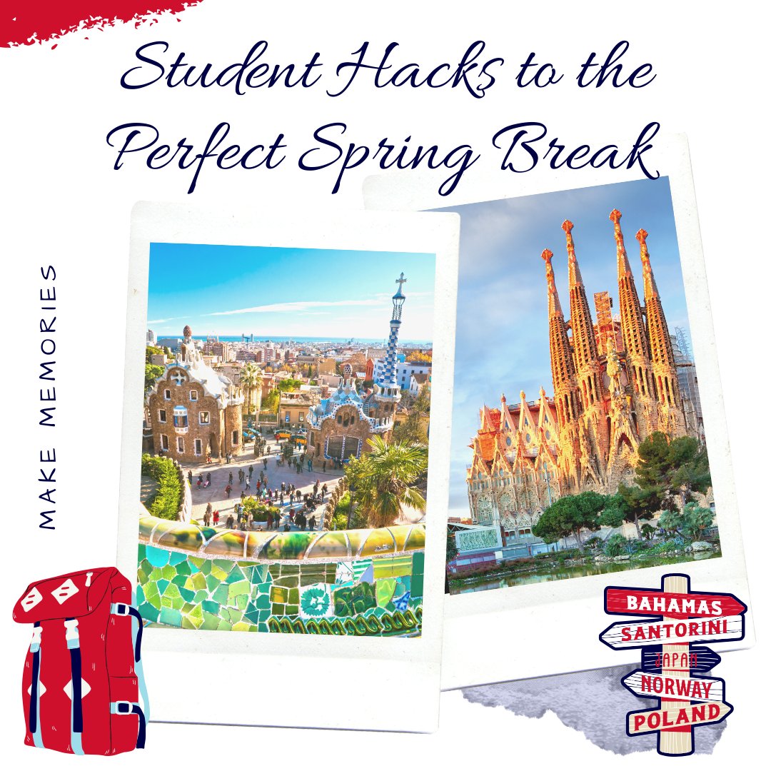 StJohnsNow's tweet photo. Excited for Spring Break Johnnies? If you haven't planned your trip already, it's not too late!  Check out these awesome sites that allow you to plan the trip of your dreams on a college budget! You can't beat these deals💫🌏 https://t.co/gKmTnFo1Qy