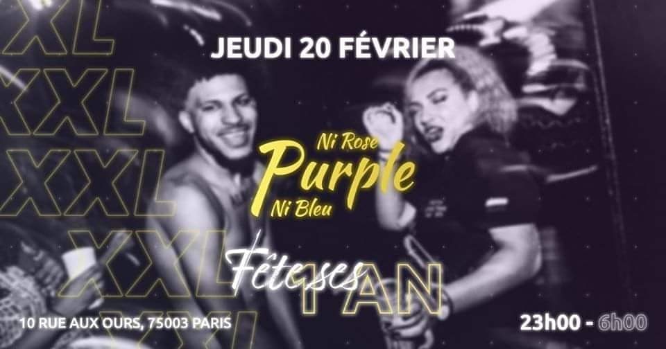 C est demain et ce sera beau !! 
La Purple Fête ses 1 an ! 
facebook.com/events/s/la-pu…