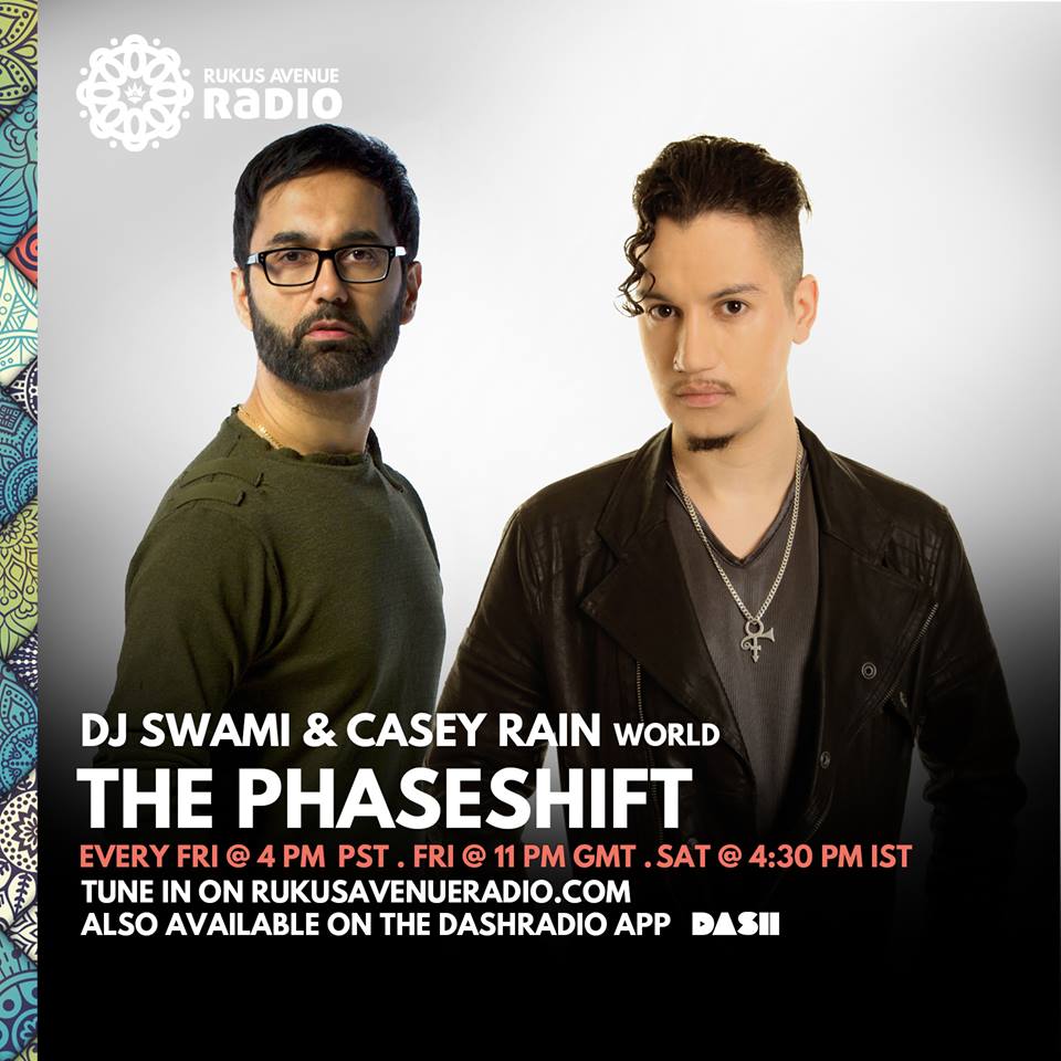 CaseyRain's tweet photo. Thrilled to announce that Episodes 19, 20 and 21 of our radio show, "The Phaseshift with DJ Swami &amp; Casey Rain" from @dash_radio @RukusAveRadio are now available to stream! Catch up with new music on Spotify, Apple Podcasts, or your favorite podcast app!

https://t.co/gREBZwOSWC https://t.co/8qAhbfsMJz