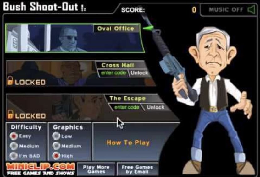 Bush shootout 2 Bush shootout 2