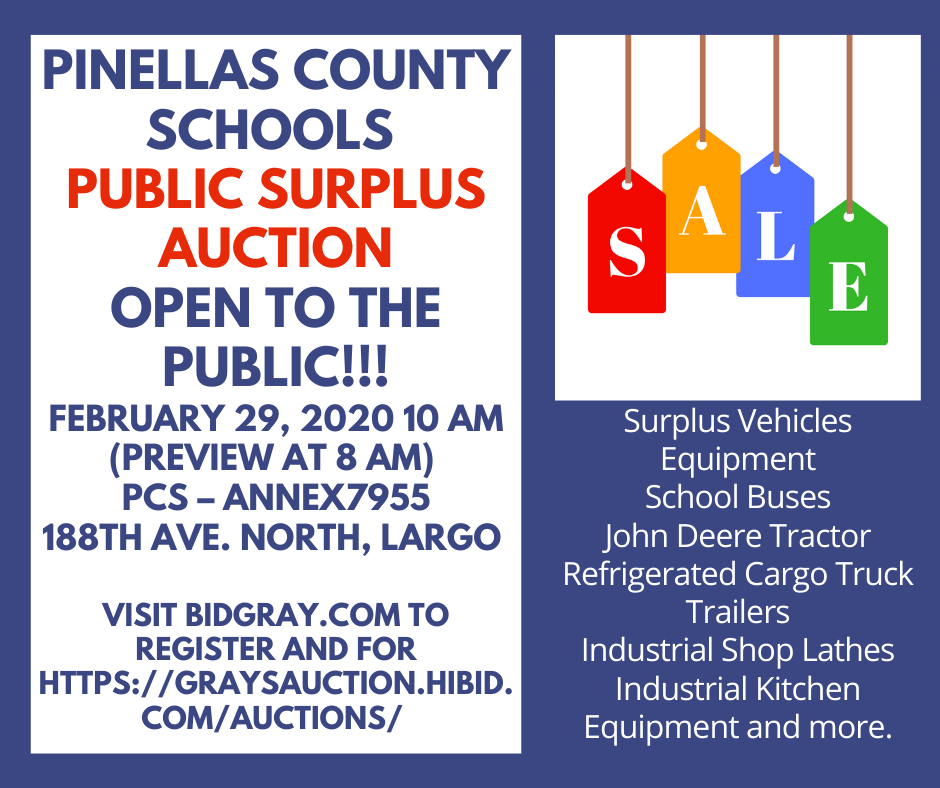 Tell your friends. Register at graysauction.hibid.com/auctions/