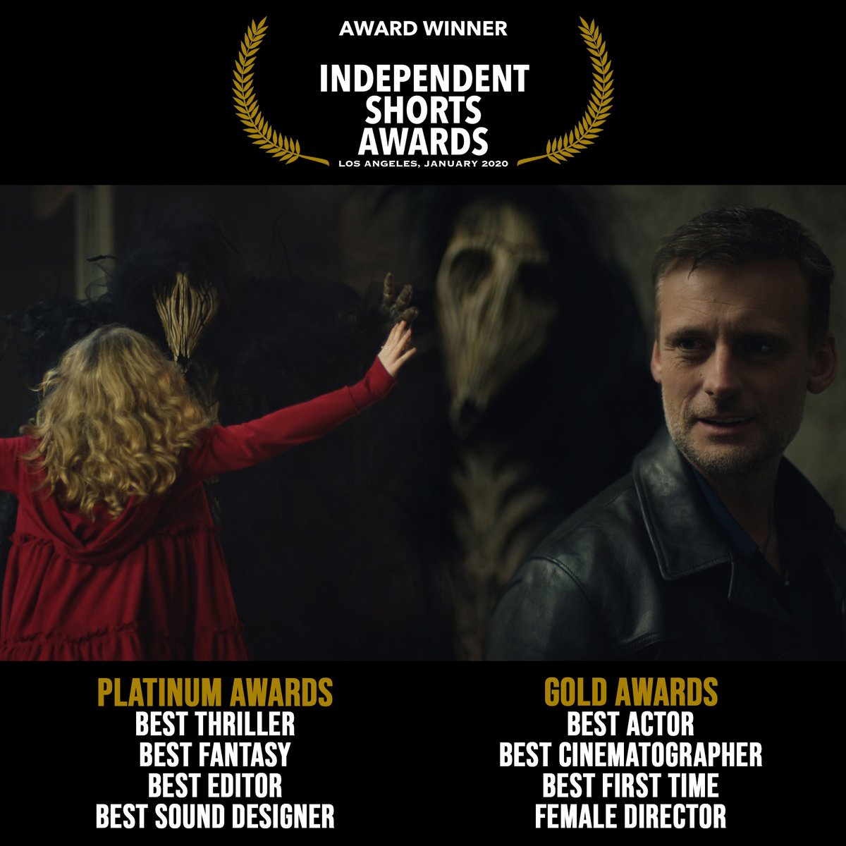 GoodnightDeath_'s tweet photo. We are beyond words! Thank you so much @IShortsAwards ! And a huge thank you to our cast and crew - take a bow!!!

Take a look at the other incredible award winning films here: https://t.co/PlAdwpaMaH https://t.co/FygnyDleBD