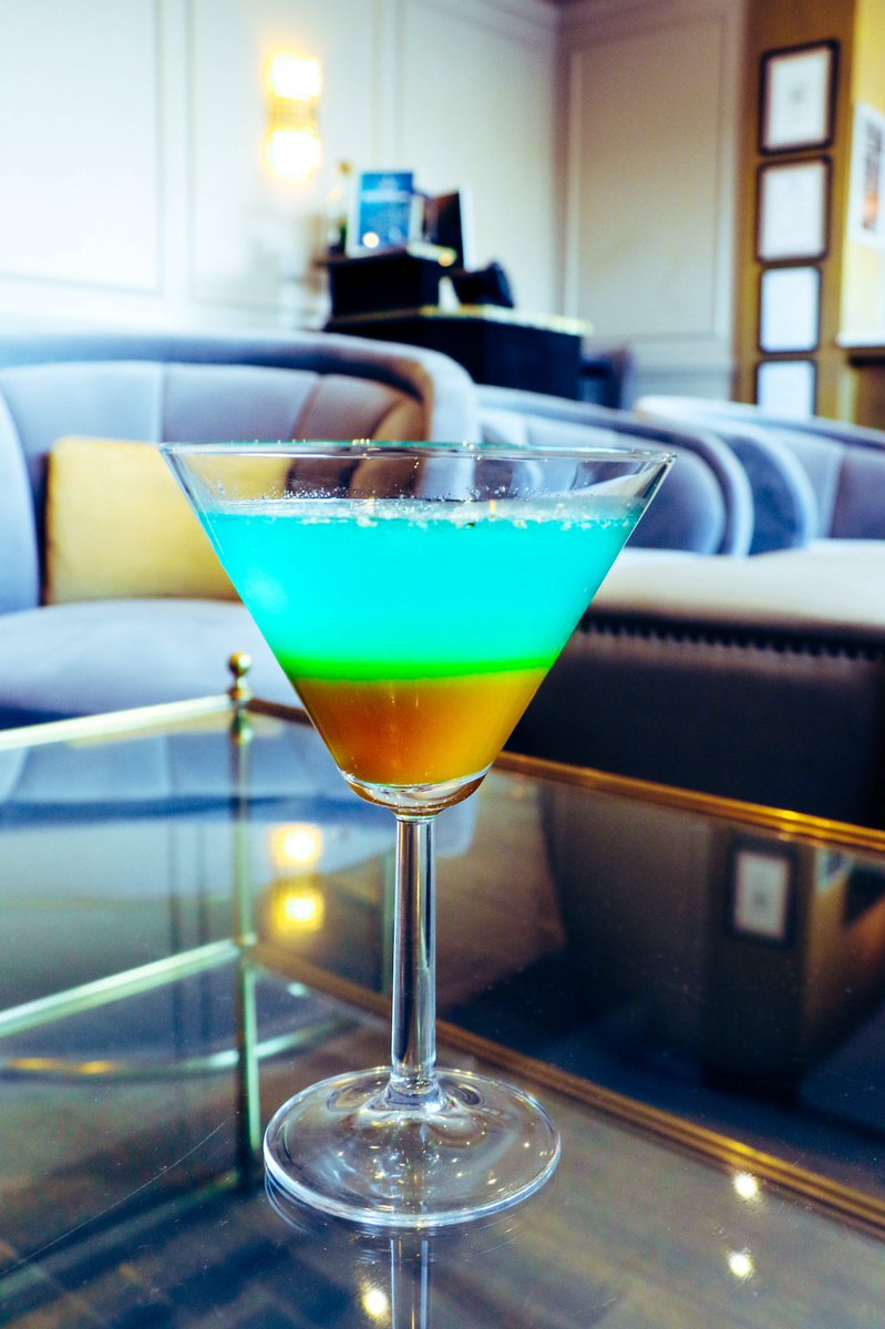 bluebottlegin's tweet photo. 🌞 Bored of the winter blues? Get excited for spring with the ‘Blue Sky Gin’, a signature Blue Bottle #Gin cocktail by the team at La Reunion in Guernsey. #WednesdayMotivation https://t.co/c2Ui9rCMZi