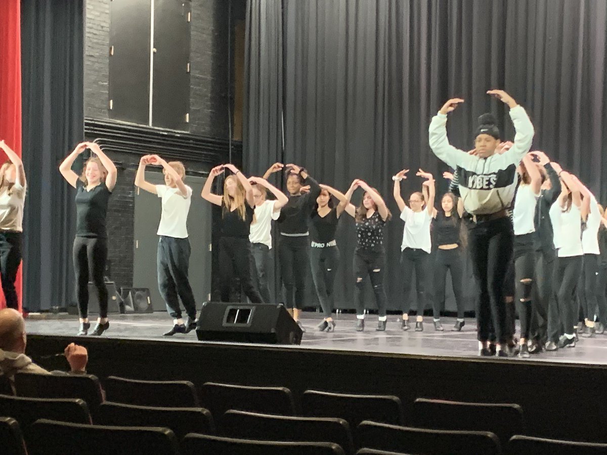 <a href="/GBWashingtonMS/">GB Washington Middle</a> first dance recital ever!  #proudprincipal <a href="/greenbayschools/">greenbayschools</a> #sfta #heatpride