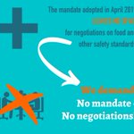 Image for the Tweet beginning: No mandate, no negotiation! @EU_Commission