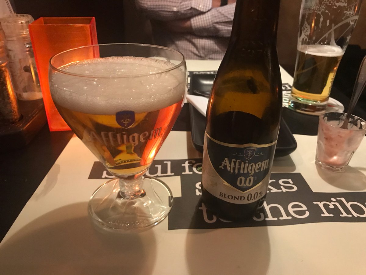 Time for a well deserved 0.0% beer as the world tour continues through Europe.  #drinkresponsibly #antwerp