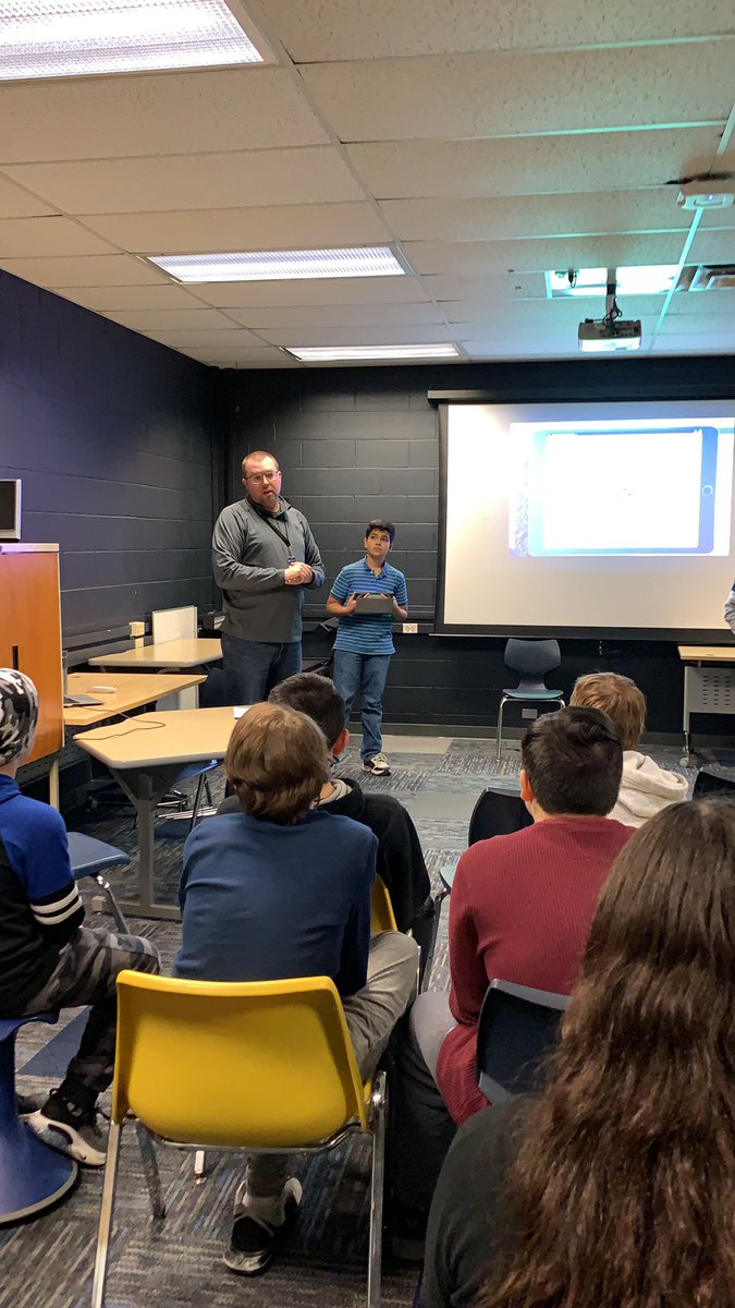 Jennifer M. Smith (@edtechjensmith) on Twitter photo Today, Ss are presenting solutions to problems that they researched. <a href="/Morty350/">Dan Mortensen</a> is <a href="/D102AptakisicJH/">Aptakisic JH</a> to hear the Ss ideas. Working on #presentation #design Presenting for specific audiences. #passionprojects Today, Ss are presenting solutions to problems that they researched. <a href="/Morty350/">Dan Mortensen</a> is <a href="/D102AptakisicJH/">Aptakisic JH</a> to hear the Ss ideas. Working on #presentation #design Presenting for specific audiences. #passionprojects