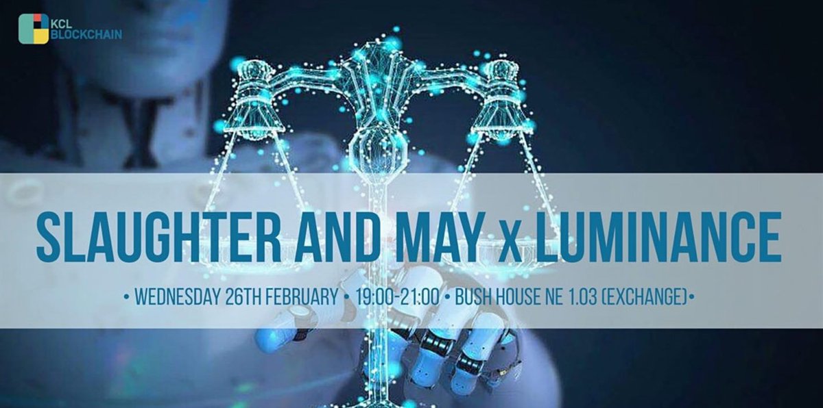 KCL Blockchain tweet media