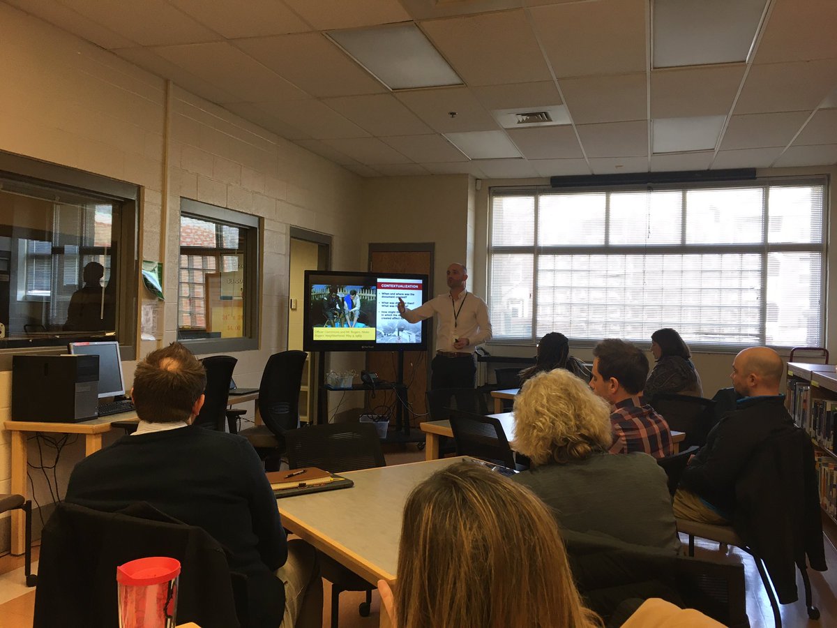 Excellent session! Scaffolding Literacy into Social Studies! @JCPSSocStudies