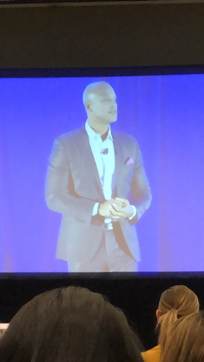 BeccaComiz's tweet photo. Keynote speaker, Wes Moore, says school psychologists can help us all by meeting children where they are, &amp; showing them that they are welcomed, embraced &amp; cherished and thanks us for that important work ❤️.  #NASP2020 https://t.co/1Ij2iXb7xt