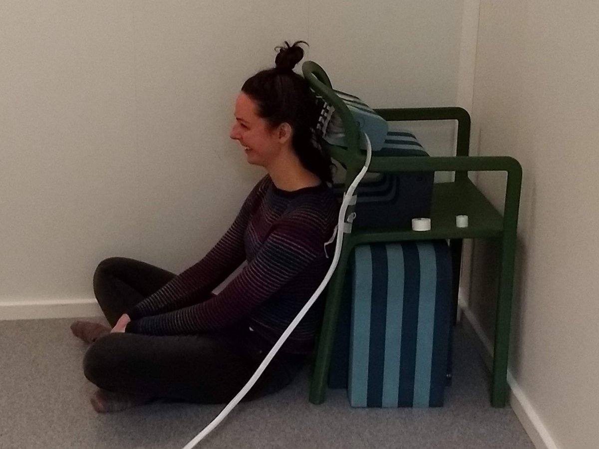 We've set up our OPM Den! (Den for Denmark, of course 🇩🇰) We received our 16-channel FieldLine OPM system and have been excitedly playing with it over the past couple weeks – and exercising some DIY and improvisation skills. 🤓