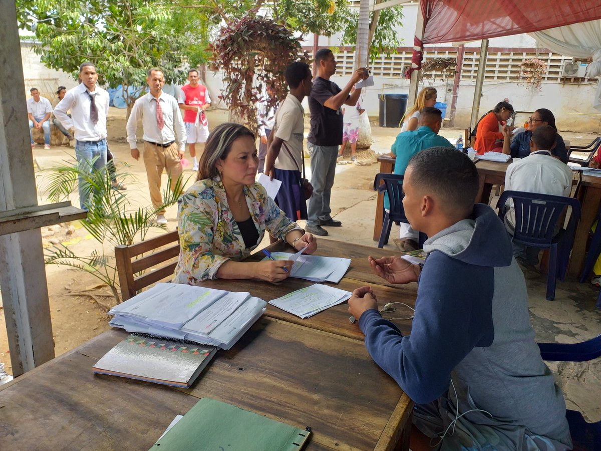 #Hoy brindando atención jurídica a los privados de libertad recluidos en el Centro Penitenciario de Aragua (Tocoron) #PlanCayapa del lunes 17 al viernes 21 de febrero de 2020 @IrisVarelaANC @francox44