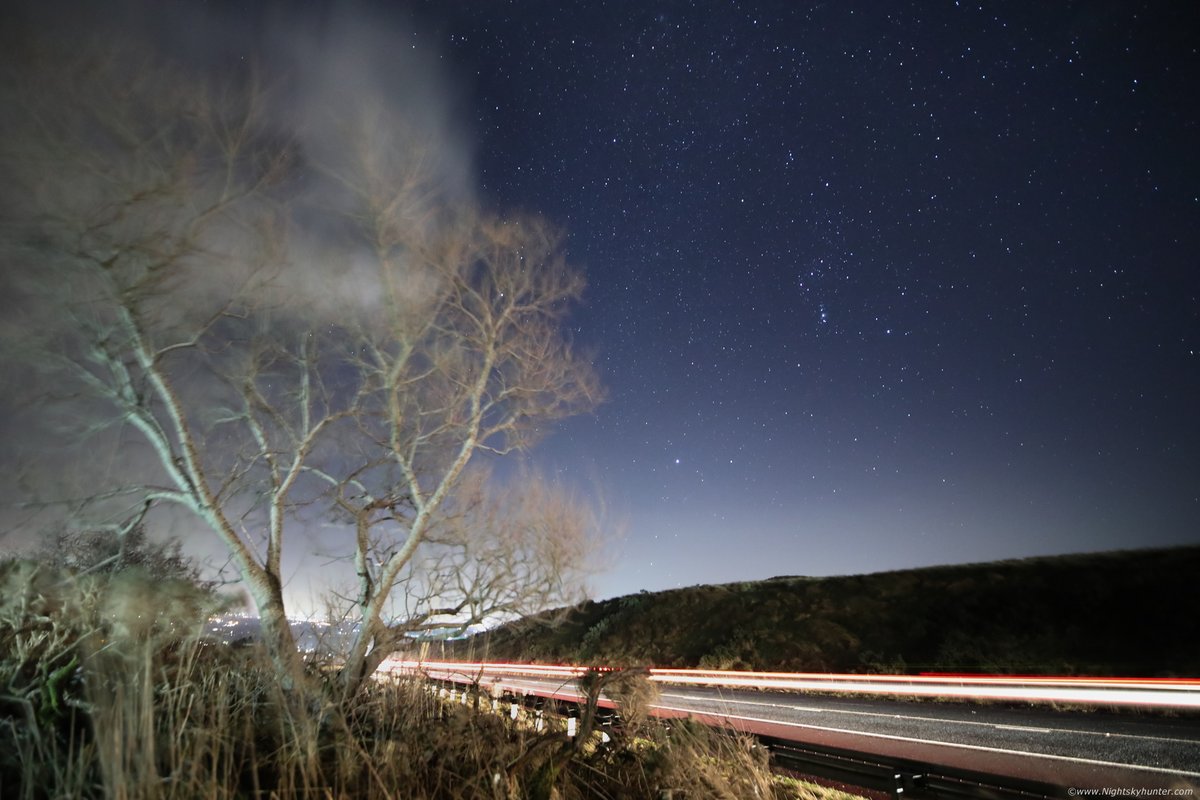 martinastro2005's tweet image. Test images from Glenshane last night with new Irix 15mm F/2.4 lens, Orion, Venus &amp;amp; hint of ZL. Lens stopped down to F/2.8, 8 sec exposures at ISO6400, quick tests in blustery wind between snow showers nightskyhunter.com #lenstest #irix15mm