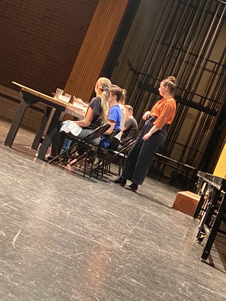 MickeyZee2002's tweet image. What’s happening in the dinning room? Find out as @NHSTheatre performs Clue! Onstage March 12-14! #thespian #springplay #murdermystery