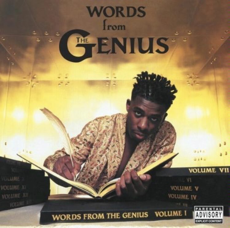 ThisDayInHH's tweet photo. #THISDAYINHIPHOP: February 19, 1991, GZA released his debut solo album “Words From The Genius” (Cold Chillin’). https://t.co/pmMhlE8bnu