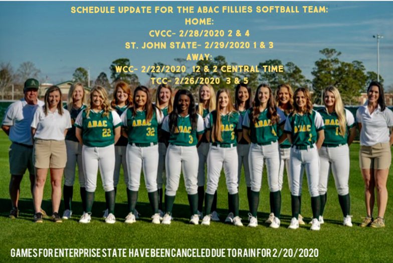 ABAC Softball (@abacfillies) on Twitter photo 