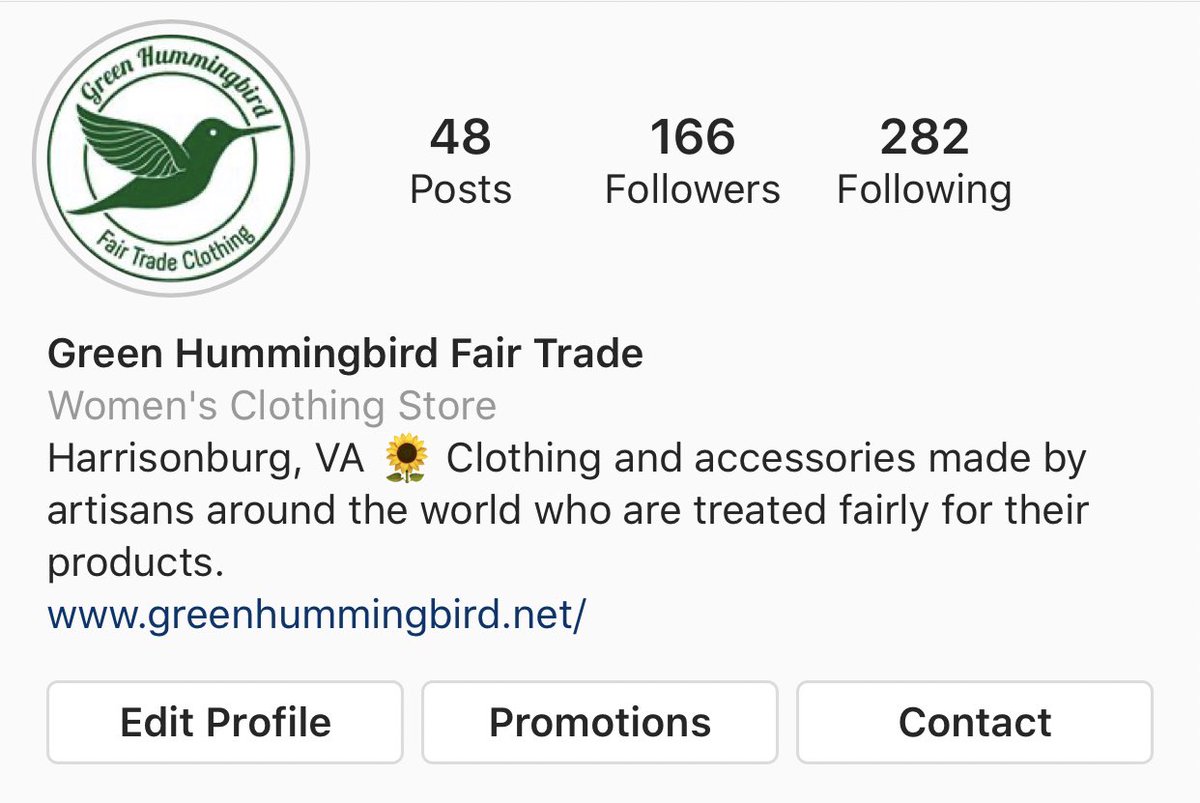Alright @Twitter, lend us a hand! @itsme_kaley / I are working with Green Hummingbird to spread the word about #fairtrade in @VisitHburgVA. 

We consume clothing at alarming rates, y’all, and it’s dangerous for artisans/the environment. instagram.com/green_hummingb…