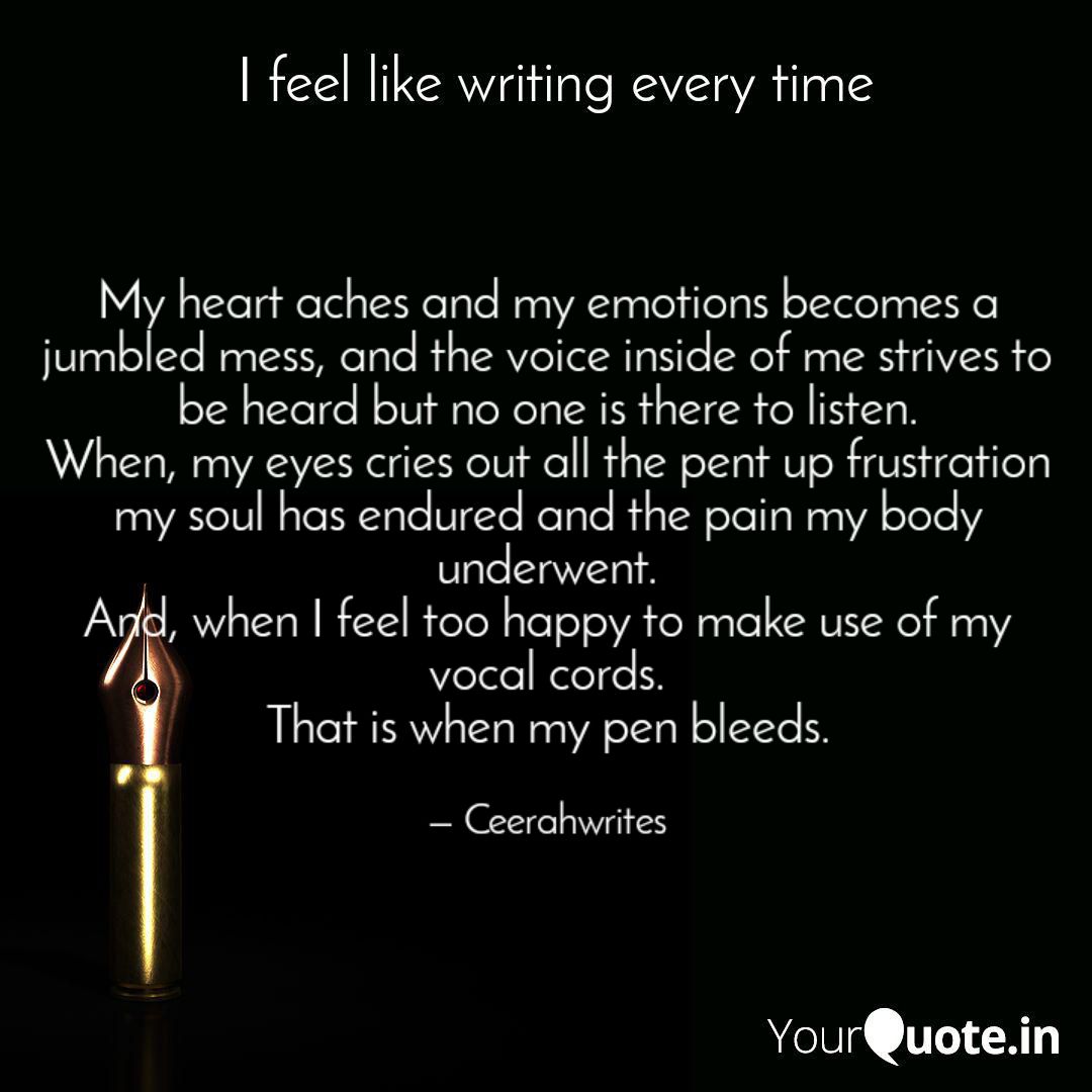 zapoetryhouse's tweet image. I #feellikewriting every time I have something that I can't say to anyone. Hence, I say to everyone. When do you feel like writing? #musingtime  #YourQuoteAndMine
Collaborating with YourQuote Baba
 
Read my thoughts on @YourQuoteApp at yourquote.in/baseerah-edree…