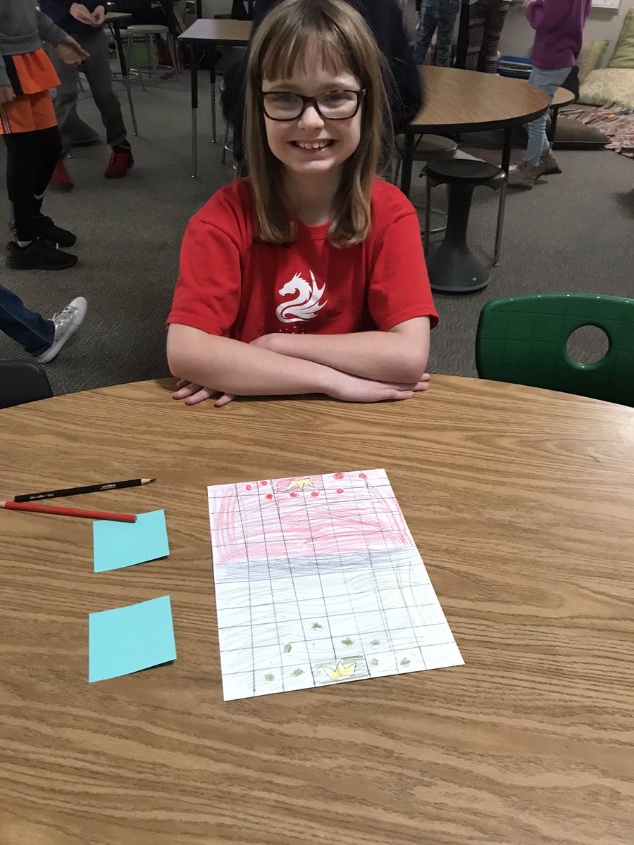 Dragons and Knights at indoor recess.