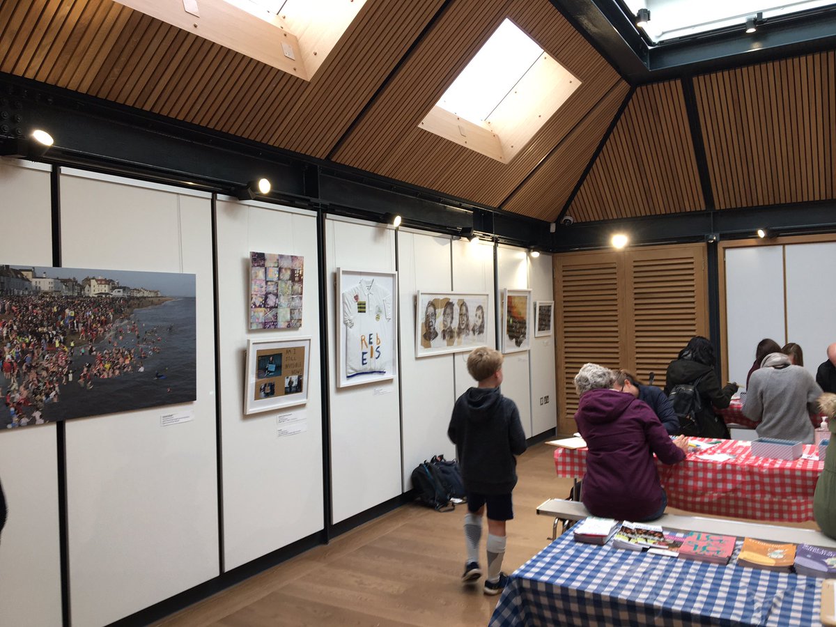 EastKentCEP's tweet photo. New Community Engagement space at Canterbury Cathedral hosting the Touring exhibition @TCMargate #Portfolio2019 https://t.co/TVp3ovyqLT