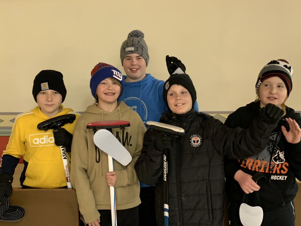 A great day here at Willowbrooke Curling rink, coaching our future curlers! Some great shots made, and friendships too! See you again in 5 days, GSSD students!  <a href="/PrideInThePaw/">YorkdaleCentral</a> <a href="/knollknights/">M.C. Knoll School</a> <a href="/saltcoats_gssd/">Saltcoats School</a> <a href="/GSSD204/">Good Spirit SD</a>