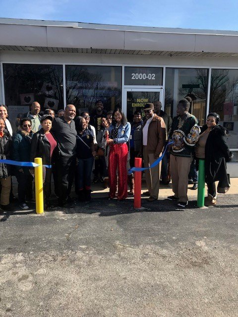 jschrumSTL's tweet photo. The @STLRegChamber was proud to help @jessiebsacademy with their ribbon cutting today.  We are glad that they are part of the region!  #stlchamberspotlight https://t.co/OnbtsCT7Vs