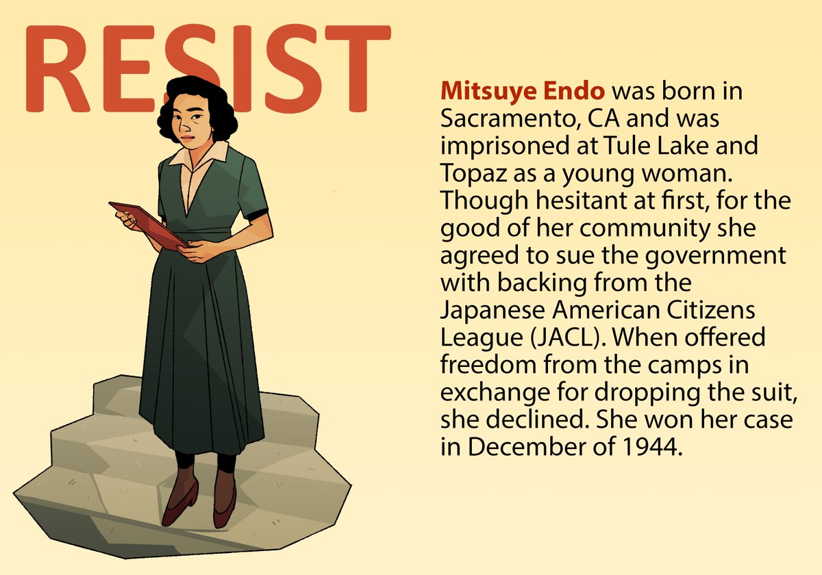 Learning about the people (women especially) who fought racism and injustic...