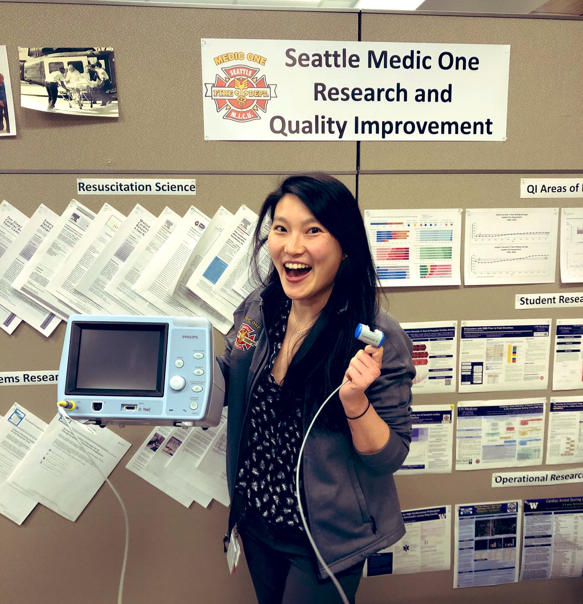 It’s here!! So excited to kick off this #UWashEMS pilot study of the <a href="/Philips/">Philips</a> NM3 Respironics funded in part by <a href="/MedicOneFndn/">Medic One Foundation</a> <a href="/UWashEM/">UW Emergency Medicine</a>