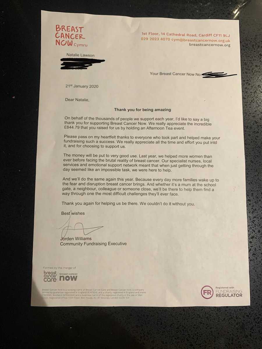 natlaws19's tweet photo. Huge thank you to all who donated and made this possible @BreastCancerNow @BCCareCymru #gettingbetter #fightingabattle https://t.co/hhPYTdASvC