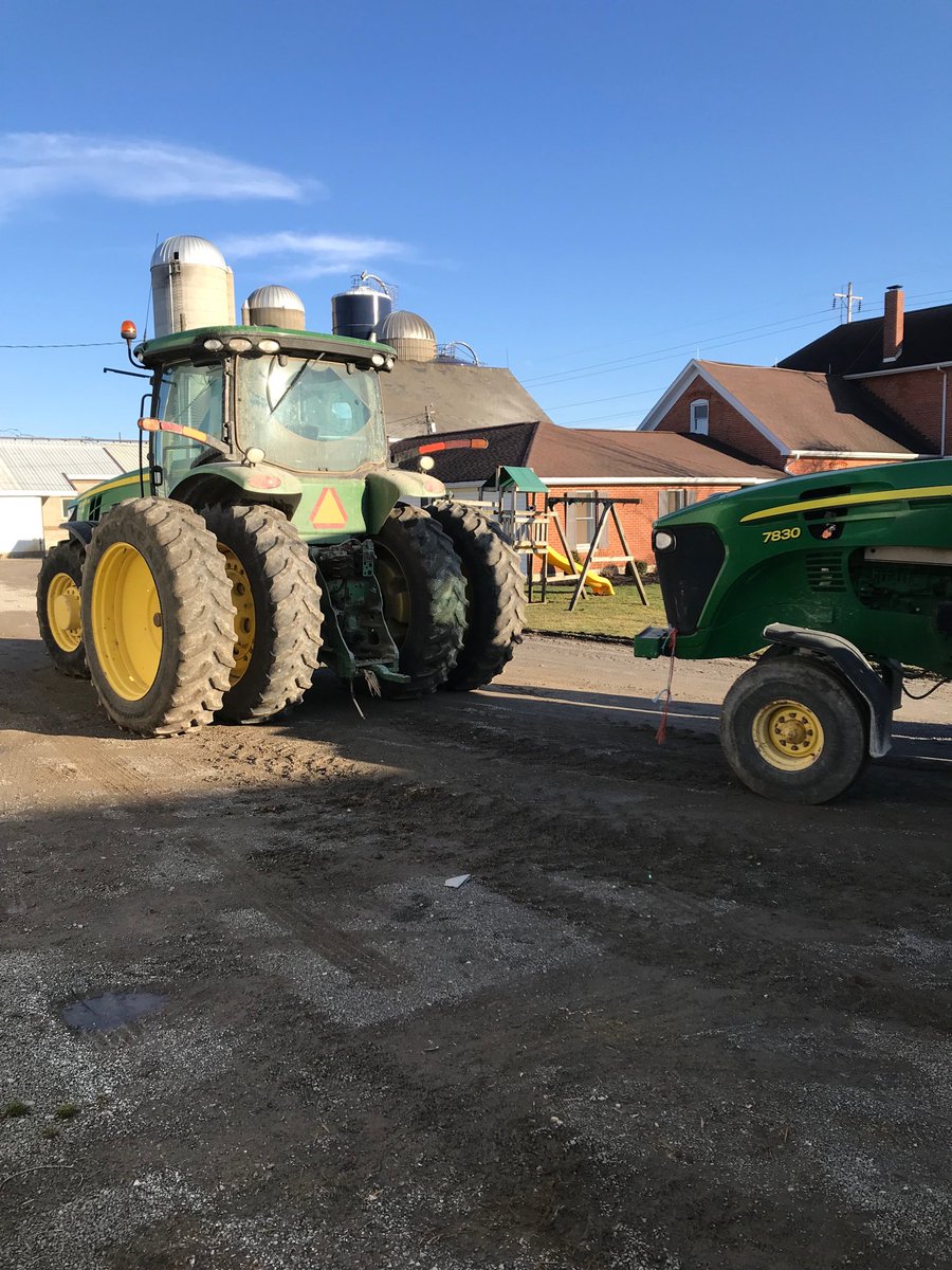 The best part of FFA driving tractors to school day is they finally get their annual wash of the year and I don’t gotta do it