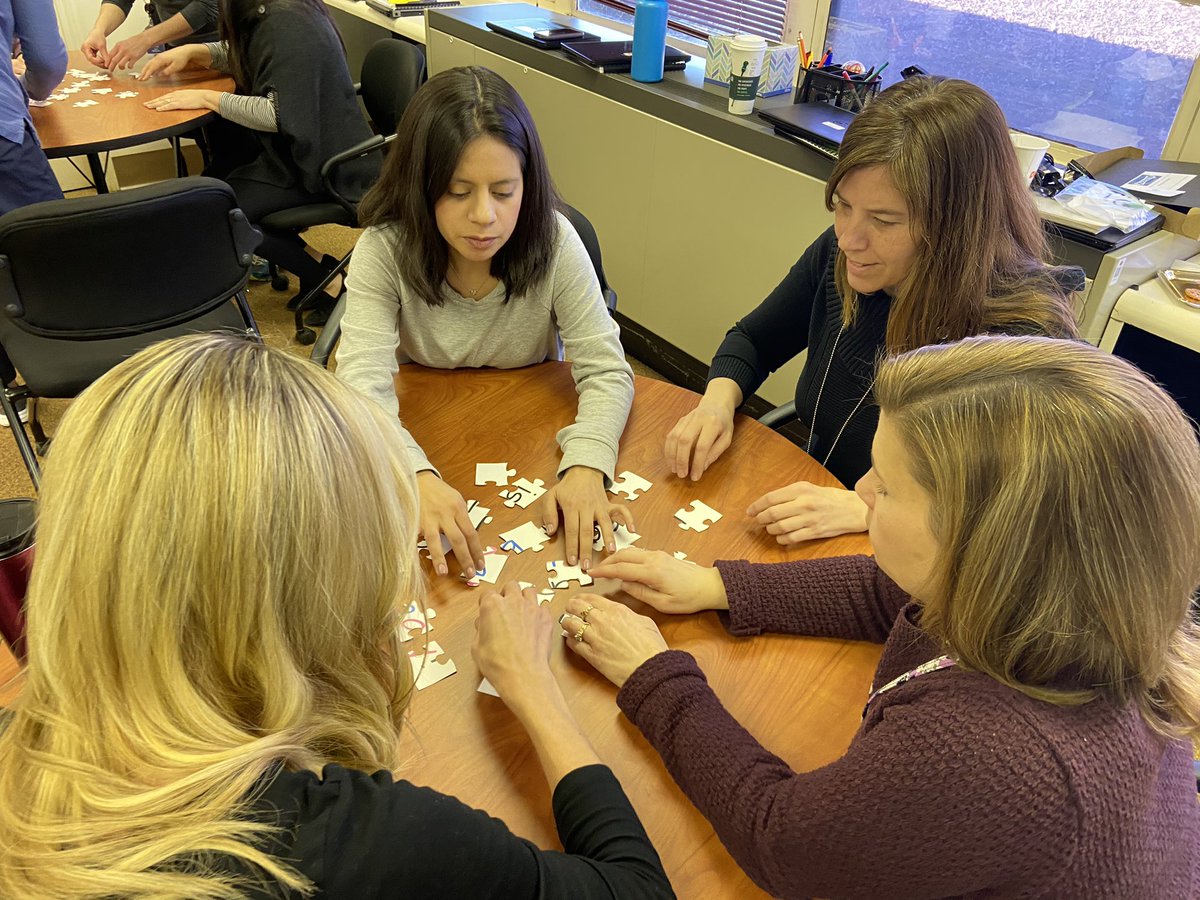 Teachers <a href="/MadisonD205/">Madison EC 205</a> spent the morning collaborating with their PLCs to create action plans that include the analysis of student work...all while enjoying their favorite snacks and drinks! #ignited205 #itsagreatdaytobeaminiduke