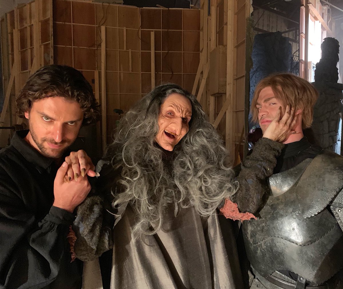 Something ~wicked~ this way comes. 🤭 Watch #Season3 March 15th on @byutv &amp; the app! #SirDwight #behindthescenes