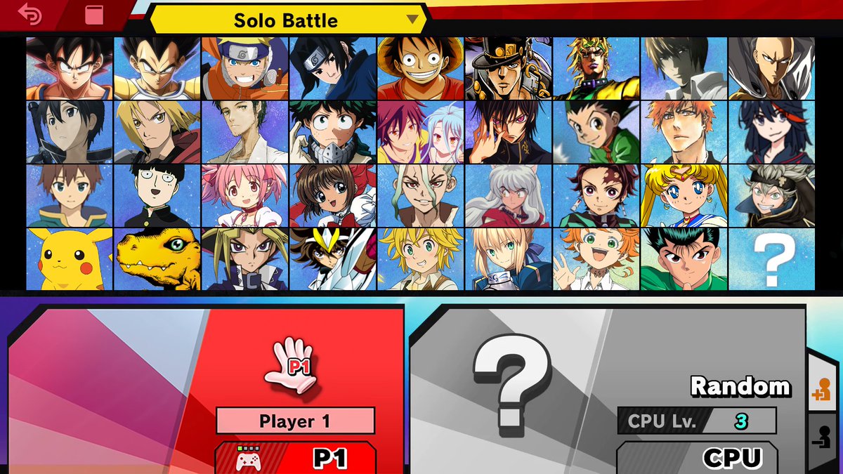 Can anime characters be in Super Smash Bros.? - Quora