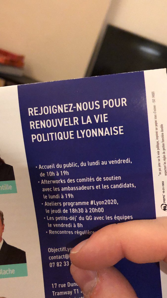 Bah alors <a href="/blanc_etienne/">Etienne BLANC</a>, on relit pas ses imprimés sans adresse ?