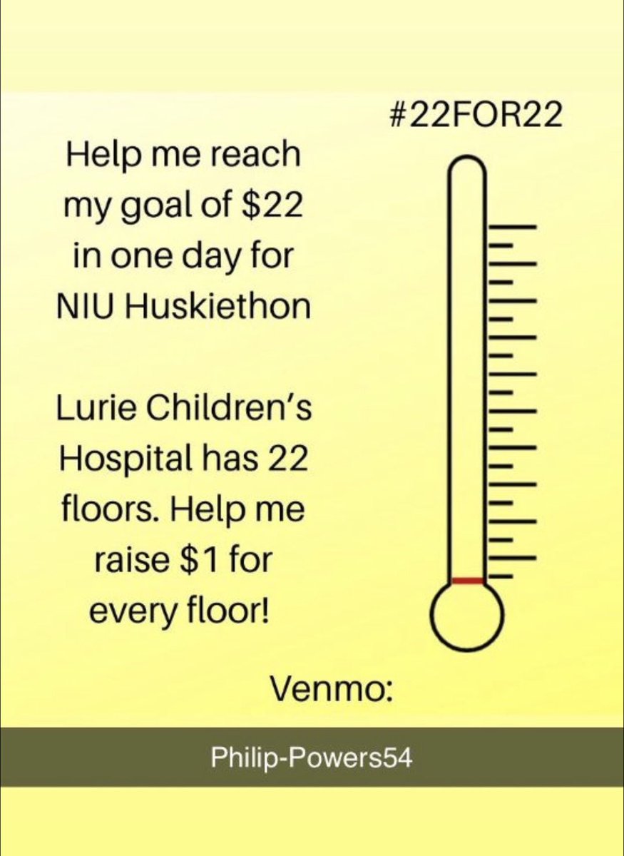 Help us raise money for this year’s NIU Huskiethon! All proceeds go to Lurie Children’s Hospital! #FTK