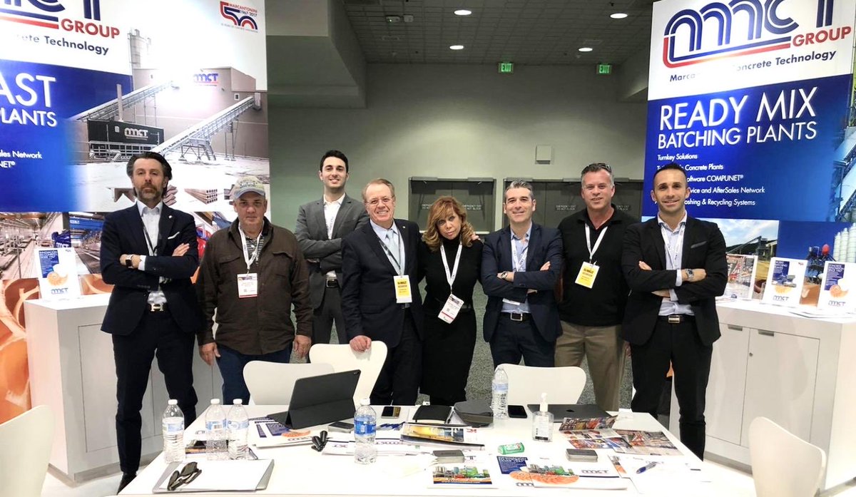 MCT_USA's tweet photo. Great success for #MCTGroup at @WorldofConcrete 🇺🇸

If you’re looking for the newest equipment, products, training and expertise you need to work smarter, faster and more profitably, visit: https://t.co/F7CZ9ZeNso

#USA #PrecastPlant #Concrete #BatchPlant #Masterpiece #ReadyMix https://t.co/SmfQyGn3Fg
