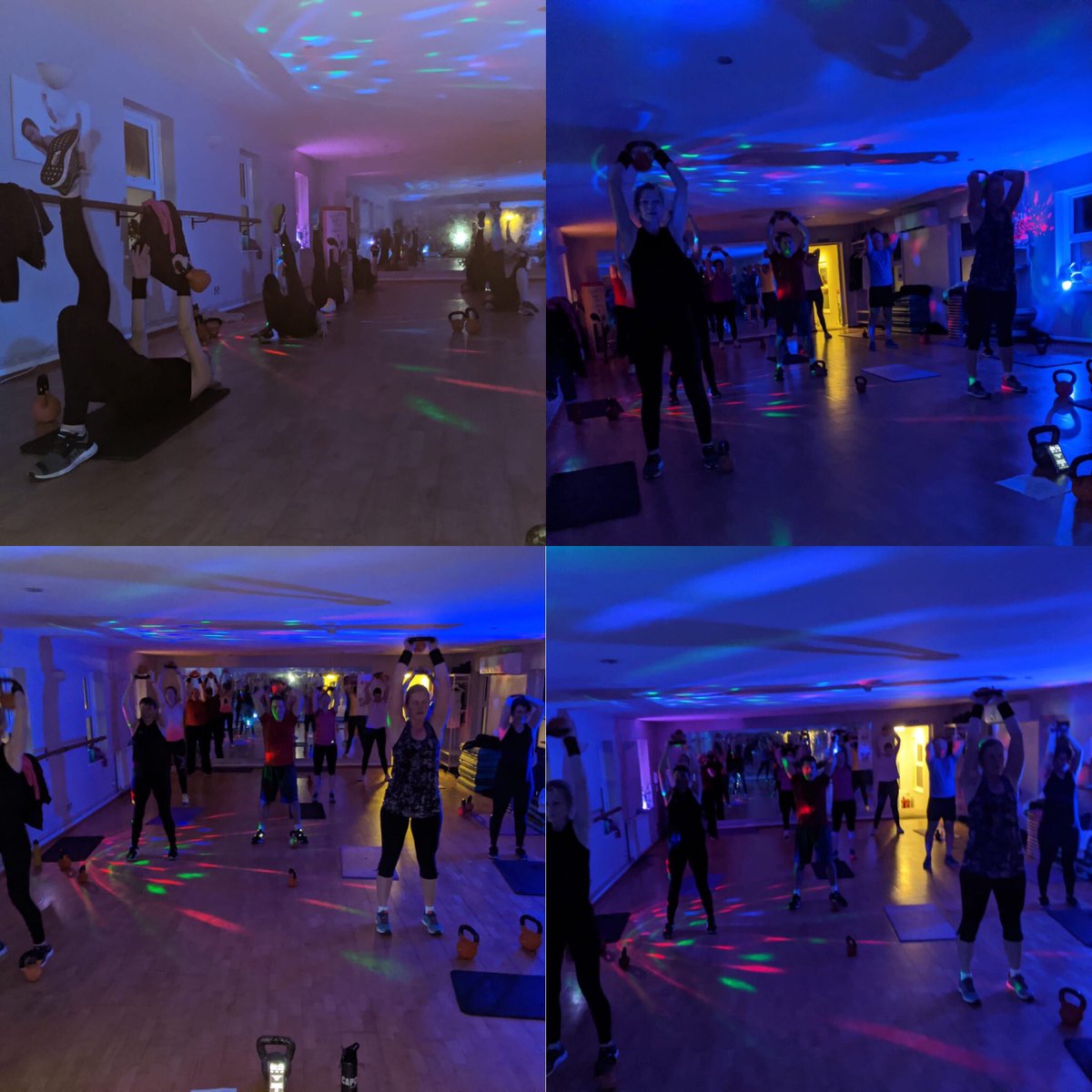 lt_fitness81's tweet photo. How amazing does this look!?@clairemdaniel doing disco Kettlercise! Do we make it a monthly event? What do you think! Claire you did fab!!
#kettlercise #disco #kettlebellworkout #discobells #hassocks #shallwedoitagain #fitness #wednesdayworkout #fitnessmotivation #kettlebell https://t.co/sctMlqH9MH