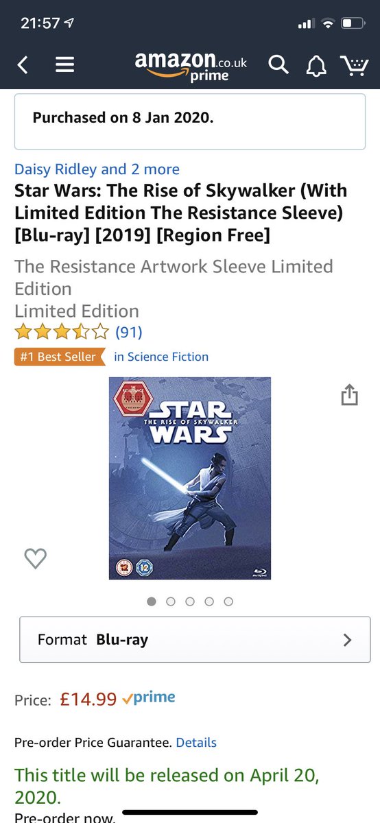 jingo67's tweet image. 🤦🏻‍♂️so @StarWarsUK the Rise of Skywalker release date is to ne April 20th... could have been May 4th #OpportunityMissed