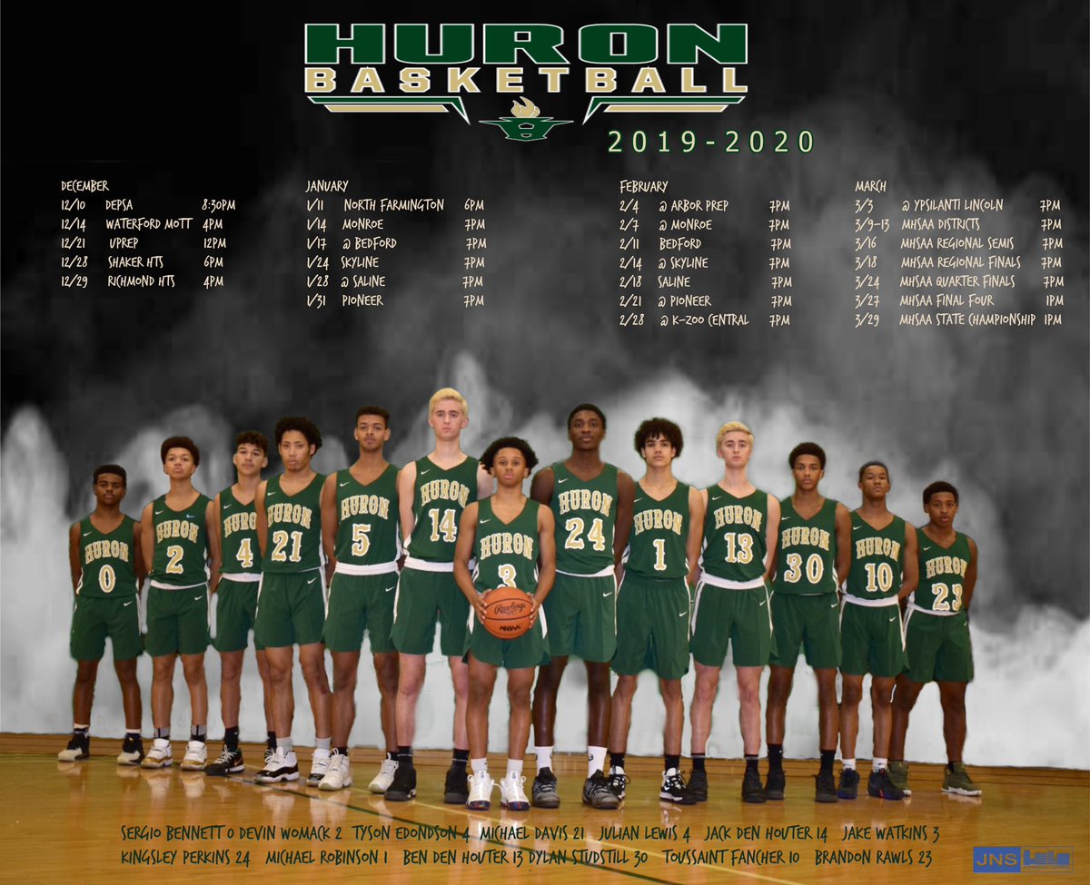 Huron Basketball 🏀 tweet media