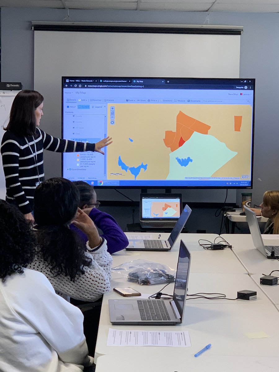 ericsmoney's tweet image. And that’s a wrap! 103 applications for 20 spots in our upcoming GAPS spring cohort!! Can’t wait to introduce the next batch of high school students to the wonders of #GIS @BWFUND #bwfssep @ncstem #ncstem @NCSUgeospatial @RTI_Intl @wadeorg @NCStateCNR @NCStateCED