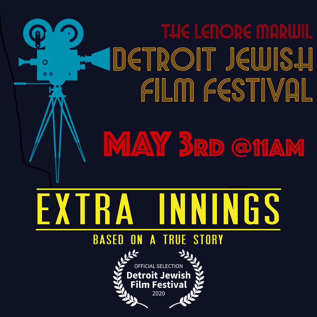 #ExtraInningsMovie has been selected for the Detroit Jewish Film Festival! Come see the film on May 3rd! 
#JCC #Detroit #FilmFestival

The New York Premiere will be later that same day! 
Find out more here: extrainningsmovie.com/theatrical-rel…